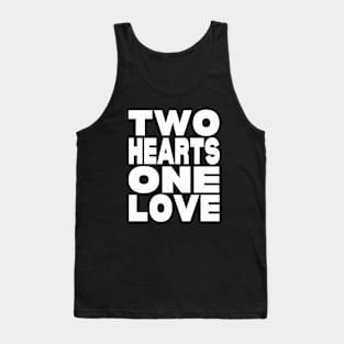 Two hearts one love Tank Top